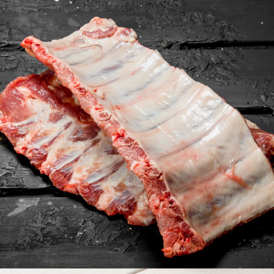 Beef spare ribs from Pleasant Shade Farm – grass fed, grain finished, pasture raised